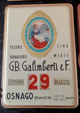 Calendario perpetuo telerie Galimberti