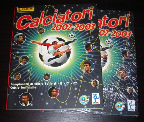 Calciatori panini 2002 - calciatori, 2002-03