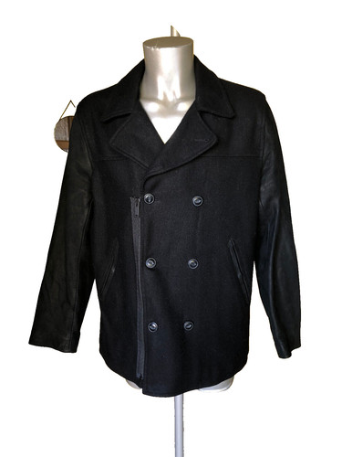 Vintage caban giacca cappotto - giacca,
