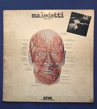 Area Maledetti Maudits Demetrio Stratos Italy 1st 1lp vinyl Cramps Records CRS