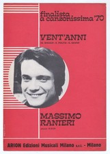 Spartito MASSIMO RANIERI
