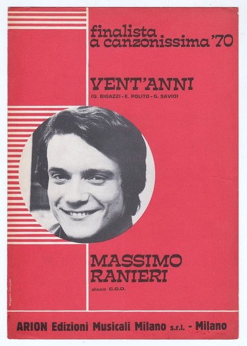 Spartito massimo ranieri - spartito,