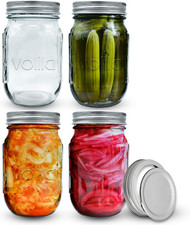 Barattoli Vetro Con Coperchio