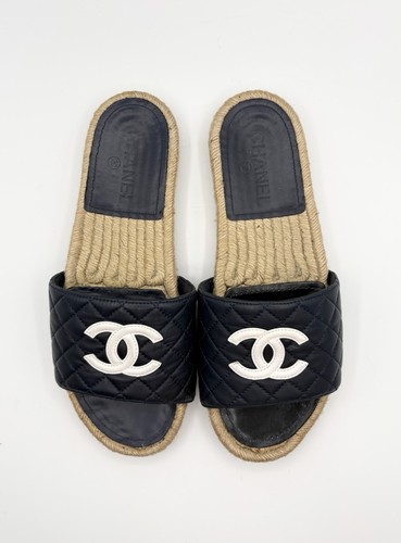 Espadrillas chanel blu navy - chanel, e