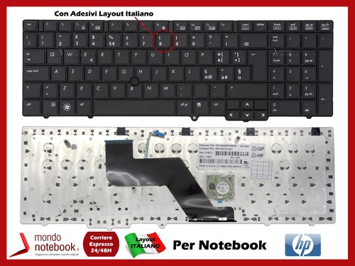 Tastiera notebook elitebook - notebook, hp