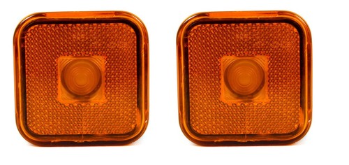 24v ambra riflettori - 2x, 12/24v