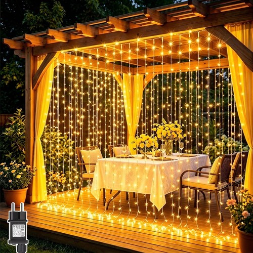 Tenda luminosa 300 led - 3m, x