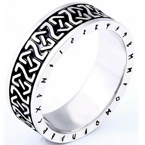 Anello runa nodo norreno