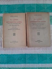 IL LIBRO DELLA LETTERATURA LATINA-2 VOLUMI-ETTORE BIGNONE