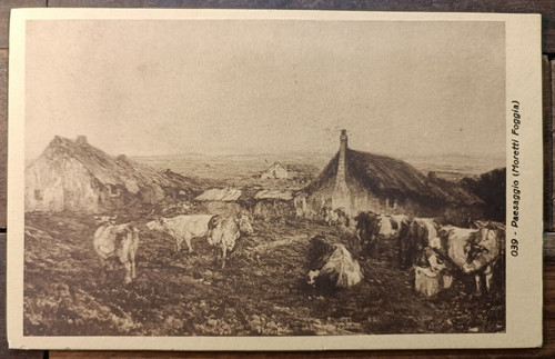 1914 foggia paesaggio con - foggia,