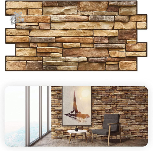 Pannelli parete pvc marrone - pvc,