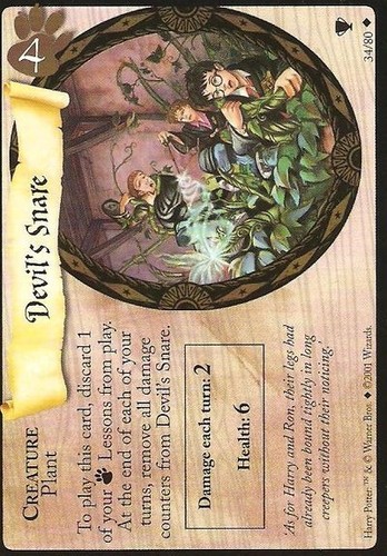 Devil snare quidditch cup - snare,