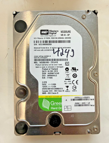 Western digital wd20eurs green - digital,