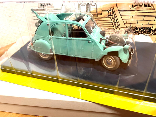 Tim struppi 2cv cassée - tim,