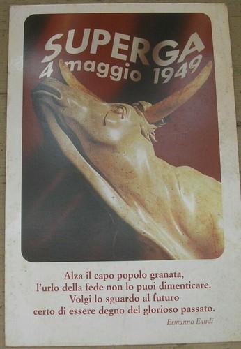 Grande torino cartolina - torino,