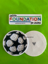 TOPPA PATCH UFFICIALE CHAMPIONS STARBALL + UEFA FOUNDATION 2018 2024
