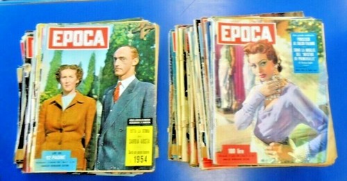 Epoca rivista settimanale 1954 - epoca,