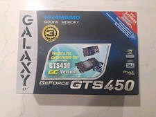 Nvidia Galaxy Geforce GTS 450 1024MB GDDR5 PCI-E 2.0 sigillato in fabbrica nuovo