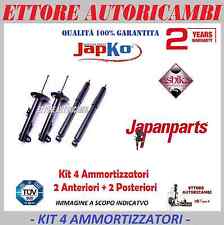 KIT 4 AMMORTIZZATORI JAPANPARTS  PEUGEOT 106 DAL 1991 IN POI - NUOVI