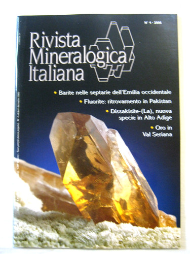 Rivista mineralogica italiana - mineralogica,