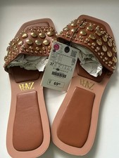 zara sandals women size 37