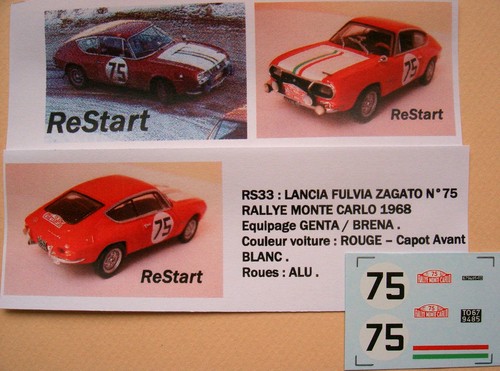 Rs033 decal restart 43 - rs033, 1/43