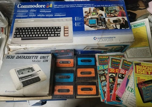 Commodore datassette giochi - 64,
