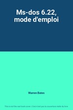 Ms-dos 6.22, mode d'emploi
