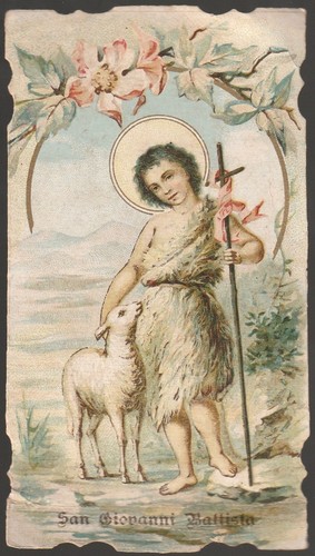 Santino fustellato san - fustellato, "san