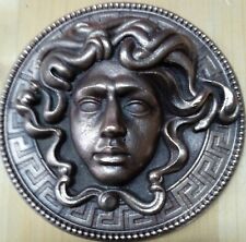 placca decoro medusa versace bronzo coniato unico esemplare prodotto