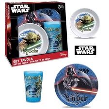 SET DA TAVOLA STAR WARS PIATTI