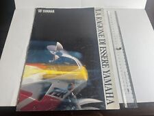 CATALOGO YAMAHA 1989 VINTAGE ANNI 80-DEPLIANT BROCHURE-XT600 SUPER TENERE ETC.