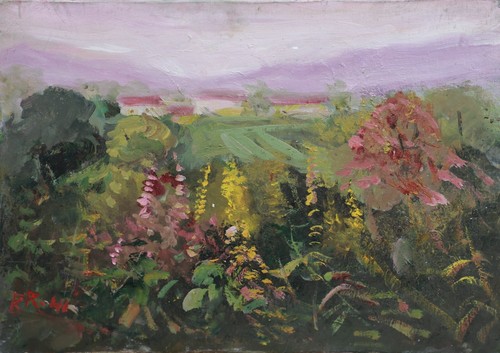Paesaggio campagna quadro - di,