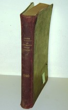 LIBRO LA SETTIMANA DELLA CASSAZIONE 1940 RIVISTA CRITICA 1 