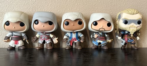 Lotto funko pop assassin - lotto, assassin's