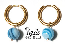 orecchini unisex con pietre