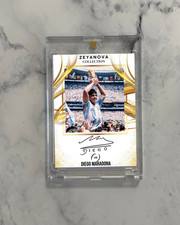 Diego Maradona Trading Card Fanart Autografo Firma Da Collezione