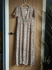 MAXI ABITO ZARA ROSA GRIGIO