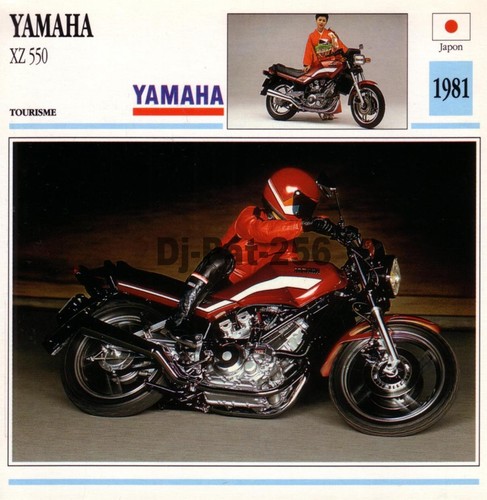 Fiche moto yamaha xz - fiche,