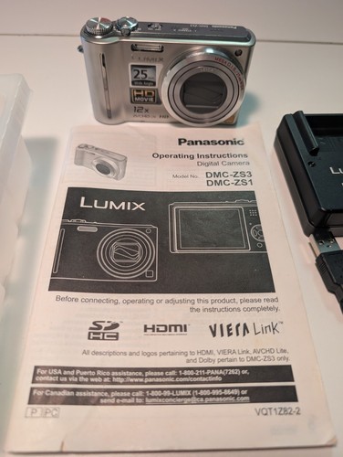Panasonic lumix dmc zs3 - lumix, 10,1