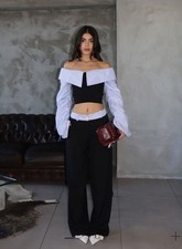 Completo Crop Camicia E