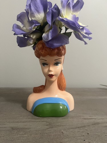 Oggetto statuina vaso - , testa