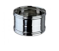 RACCORDO FEMMINA FEMMINA IN ACCIAIO INOX PER CANNA FUMARIA IN ACCIAIO INOX 316