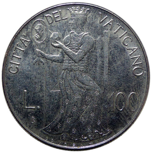 Vatican 100 lire - vatican,