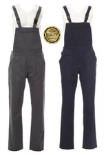 Pettorina Salopette da Lavoro Officina Meccanico Cotone Taglie Forti Uomo S  7XL