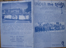 ULTRAS SAMPDORIA TITO CUCCHIARONI UNDER THE SHED SPECIALE FESTA 2008/09 FANZINE