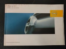 Libretto Istruzioni OPEL CD 30 - CD 30 MP3  anno 2005