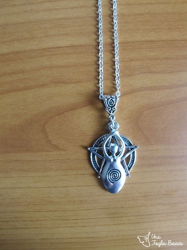 Collana pentacolo dea - , madre