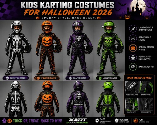 Tute karting bambini cik - tute, cik/fia