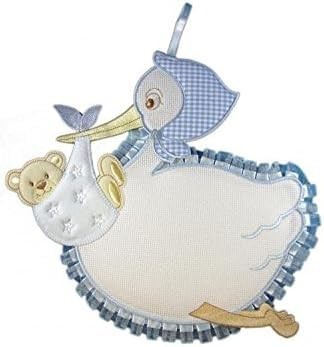 Fiocco nascita ricamare - nascita,